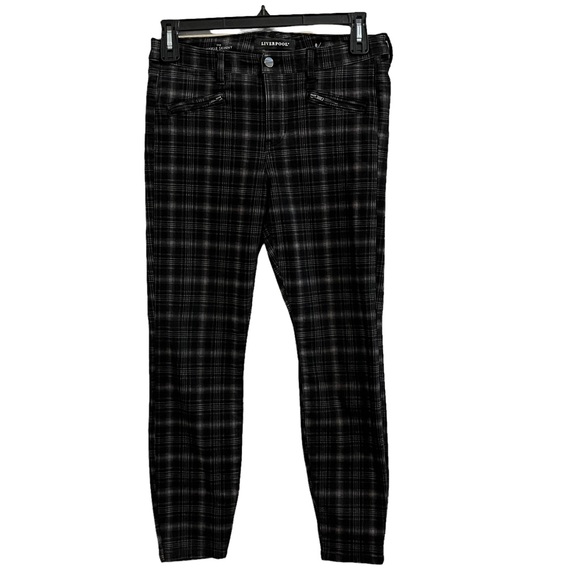Liverpool Jeans Company Jeans Liverpool Plaid The Ankle Skinny